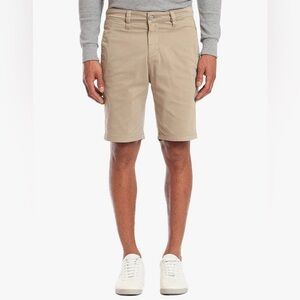 Mavi Matteo Shorts, Beige Sateen Twill